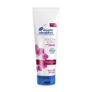 Head and Shoulders Dandruff Conditioner, Smooth and Silky, 10.6 fl oz
